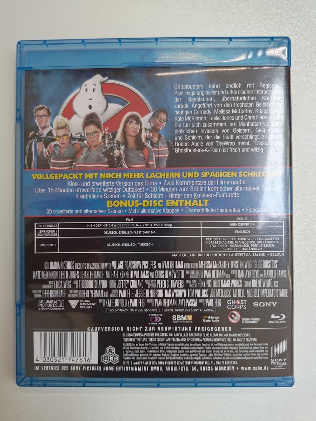 Tutti i DVDs: Ghostbusters - Answer the Call – Usato da Liestal venduto da Kratzilla 2