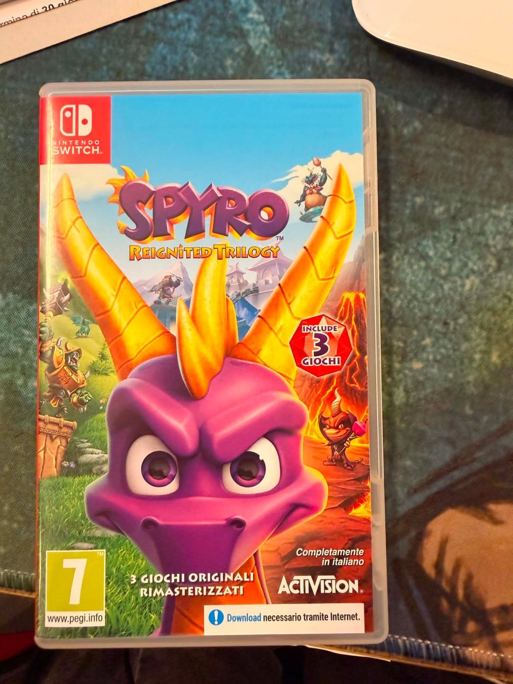 Nintendo Spiele: Spyro Reignited Trilogy Nintendo Switch – Gebraucht aus Giubiasco von Ticinerd