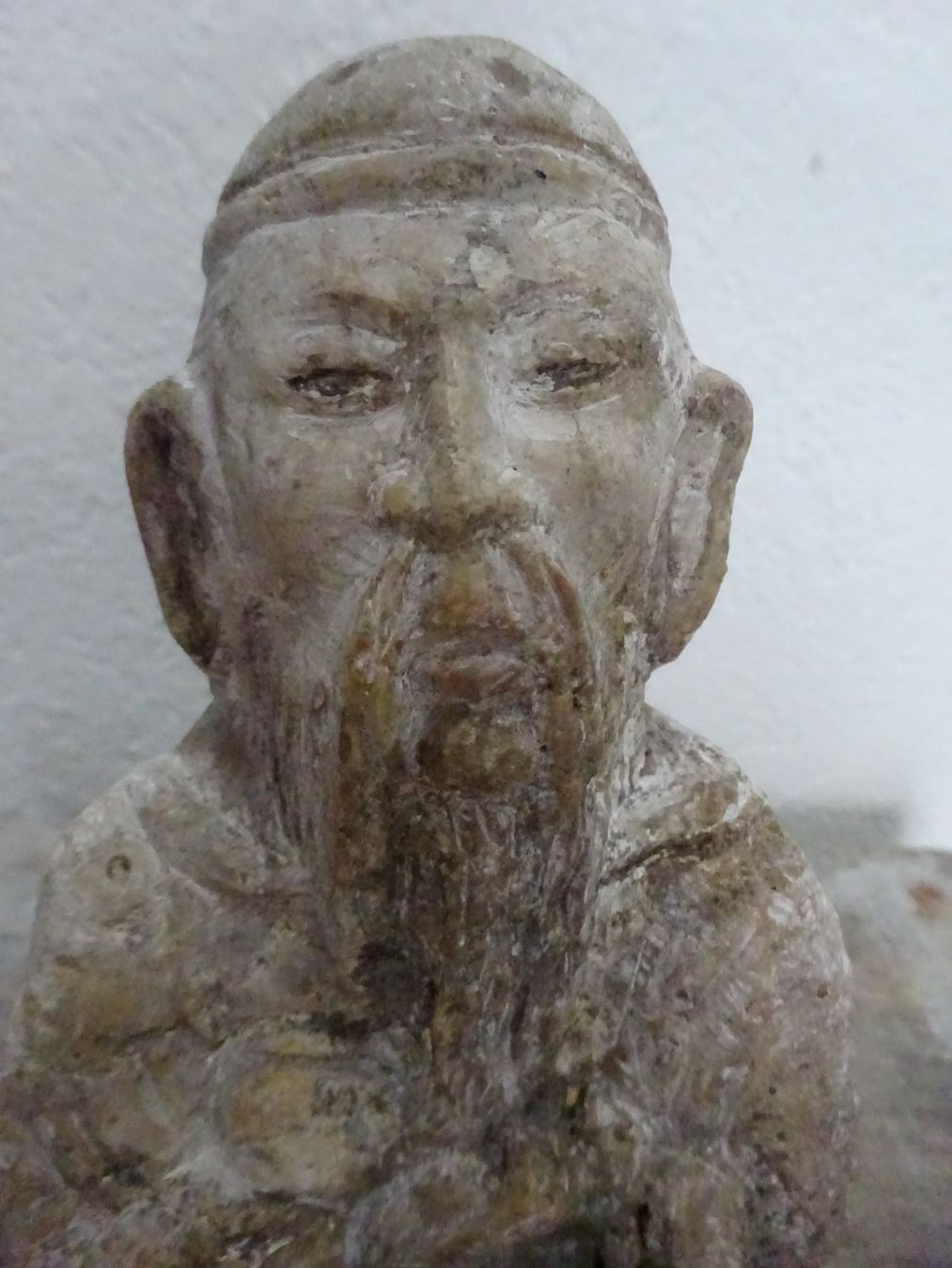 Sculture & Statue: Antike Steinfigur China / Konfuzius – Usato da Esslingen venduto da eintagammeer 5
