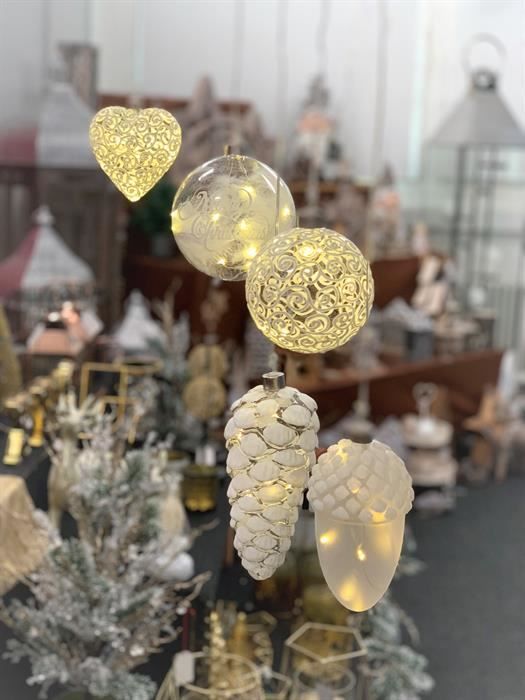 Tutte le decorazioni: Deko Stern 25cm mit LED Lichtern – Nuovo e nell'imballaggio originale da Wettingen venduto da Swala 5