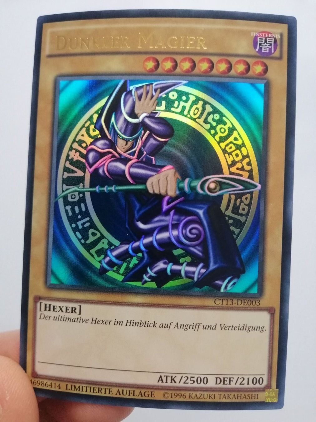 Yugioh Carte collezionabili: Dunkler Magier Ultra-Rare Mint – Nuovo (secondo la descrizione) da Boswil venduto da ShoppingCenterCity 6