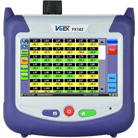 Misurare: VeEX FX182 CWDM und DWDM Channel Checker – Usato da Rotkreuz venduto da mesomatic
