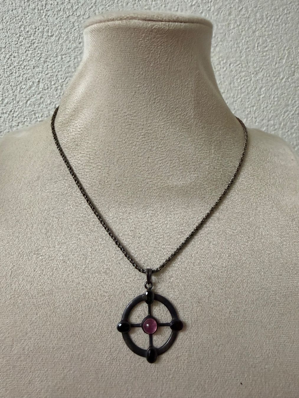 Catenine: Silber Kette mit Anhänger 800 – Usato da Spiegel b. Bern venduto da Rogger72 1