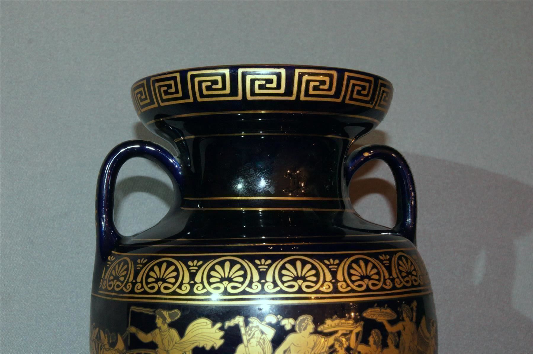 Vasi & Recipienti: Fantastische, grosse, kobaltblaue Amphore/Vase – Usato da Geroldswil venduto da ARTEFACTO 4