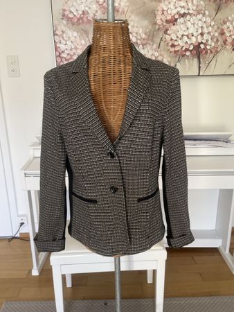 Blazer mit Karomuster, 36/38, Marccain