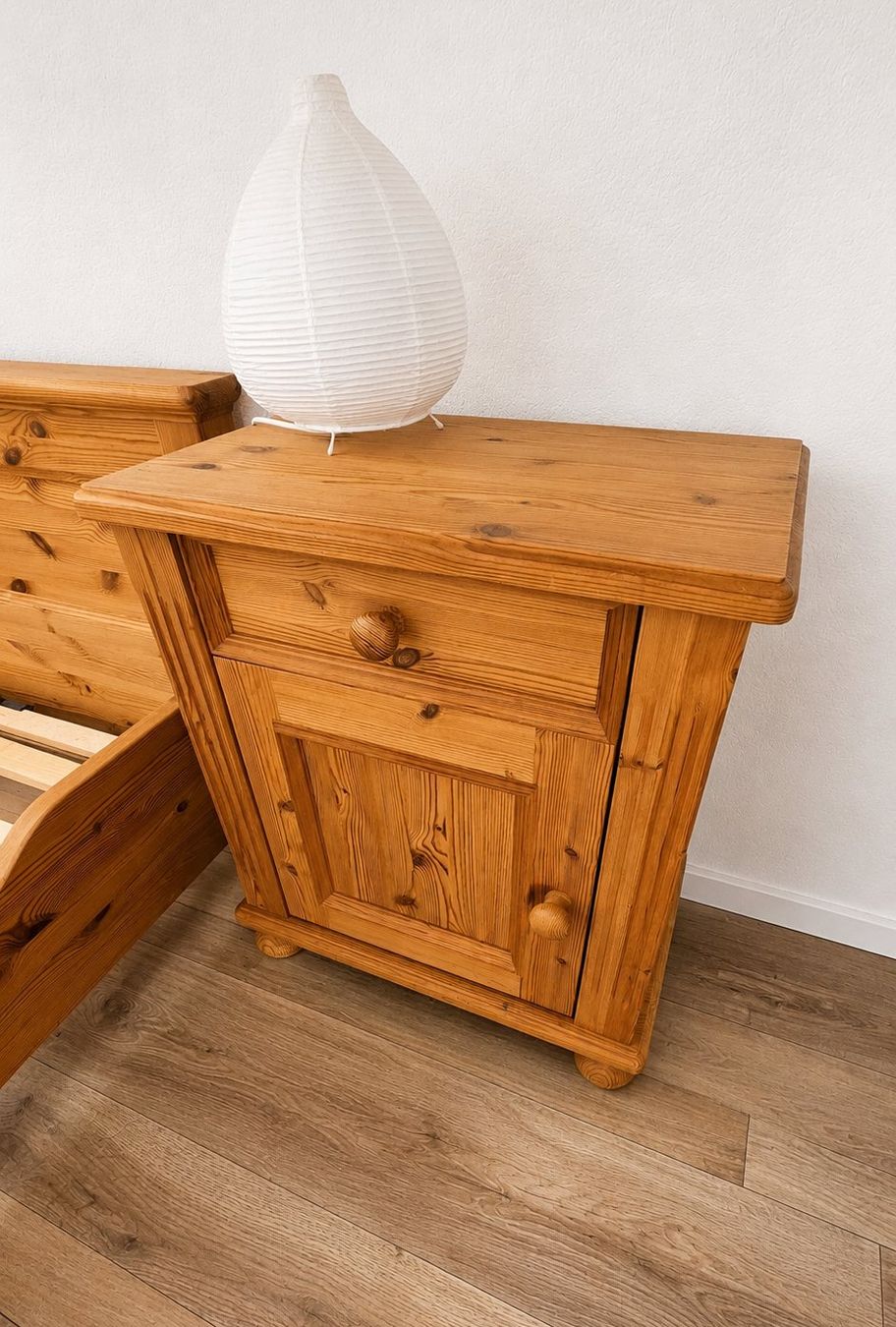 Betten: Doppelbett Kiefer – Gebraucht aus Hägglingen von Kanarienvogel 7