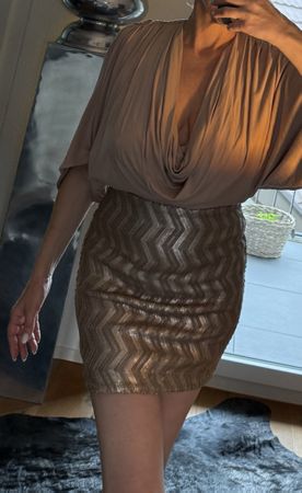 Sky Dress mit Pailletten, Gr.S/M 