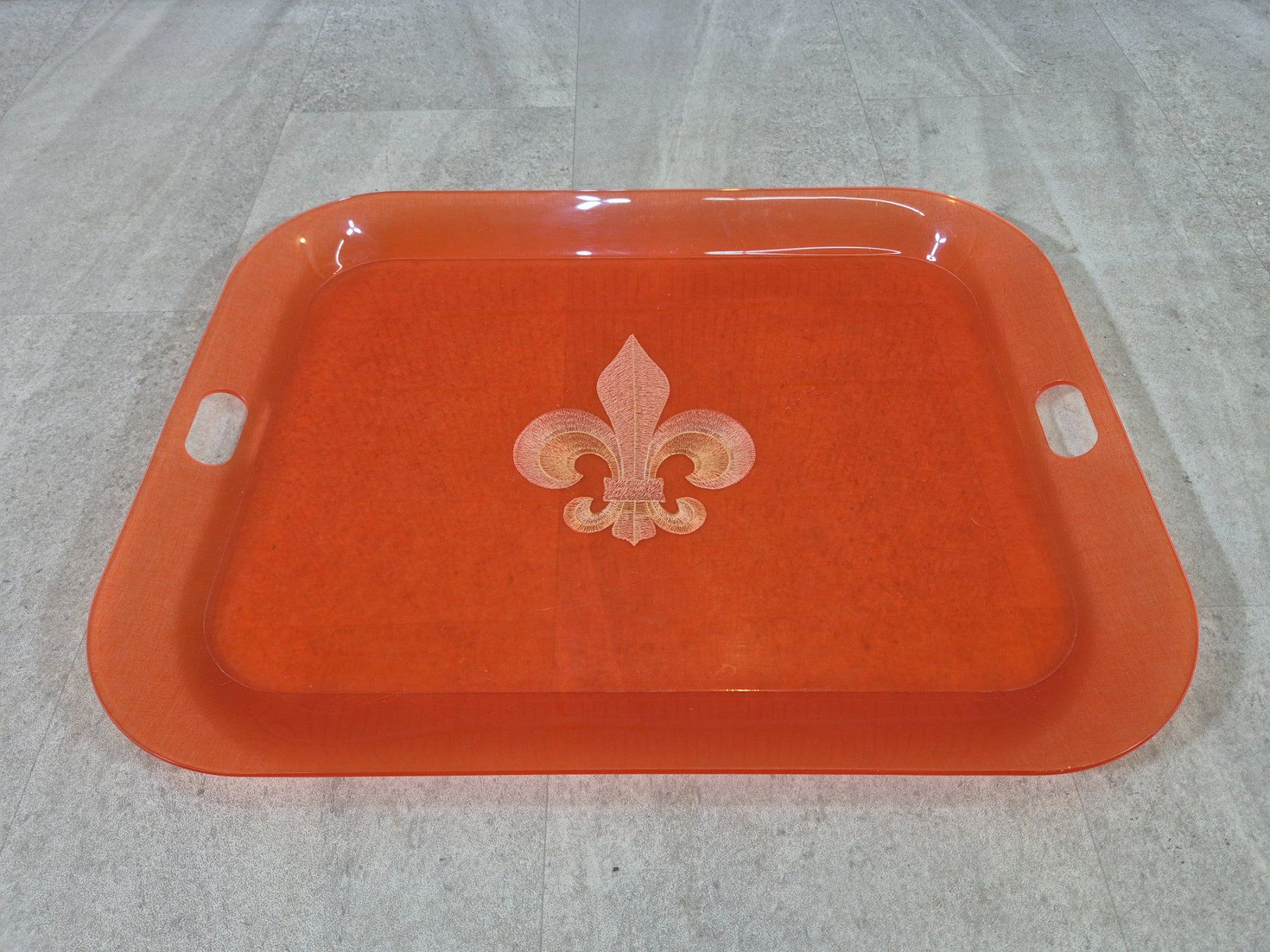 Piatti di portata: XL Acryl Serviertablett Plateau, Serving Plate, Spisani – Usato da Nottwil venduto da Wondewa-Shop 3