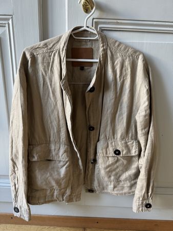 MASSIMO DUTTI LINEN JACKET
