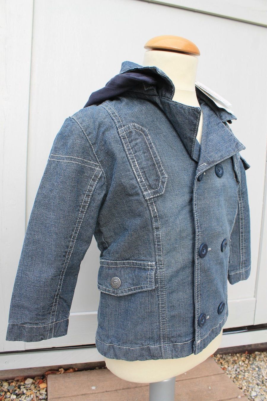 Giacche & Cappotti: Veste/Manteau capuche jeans ORCHESTRA – Nuovo e nell'imballaggio originale da Agiez venduto da chouchanelle 4