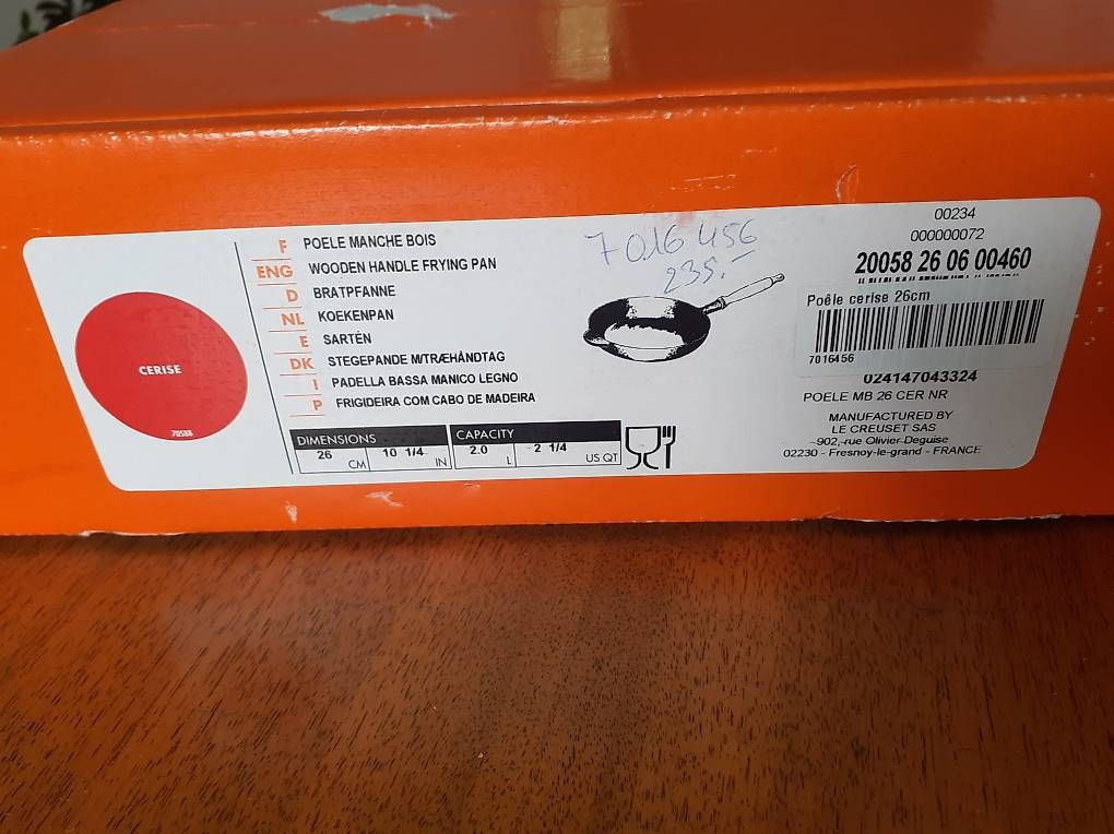 Le Creuset Padelle: Poêle Le Creuset – Nuovo e nell'imballaggio originale da Lausanne venduto da nma_b7dk 1