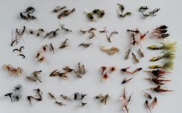 102 Stück verschidene Fliege