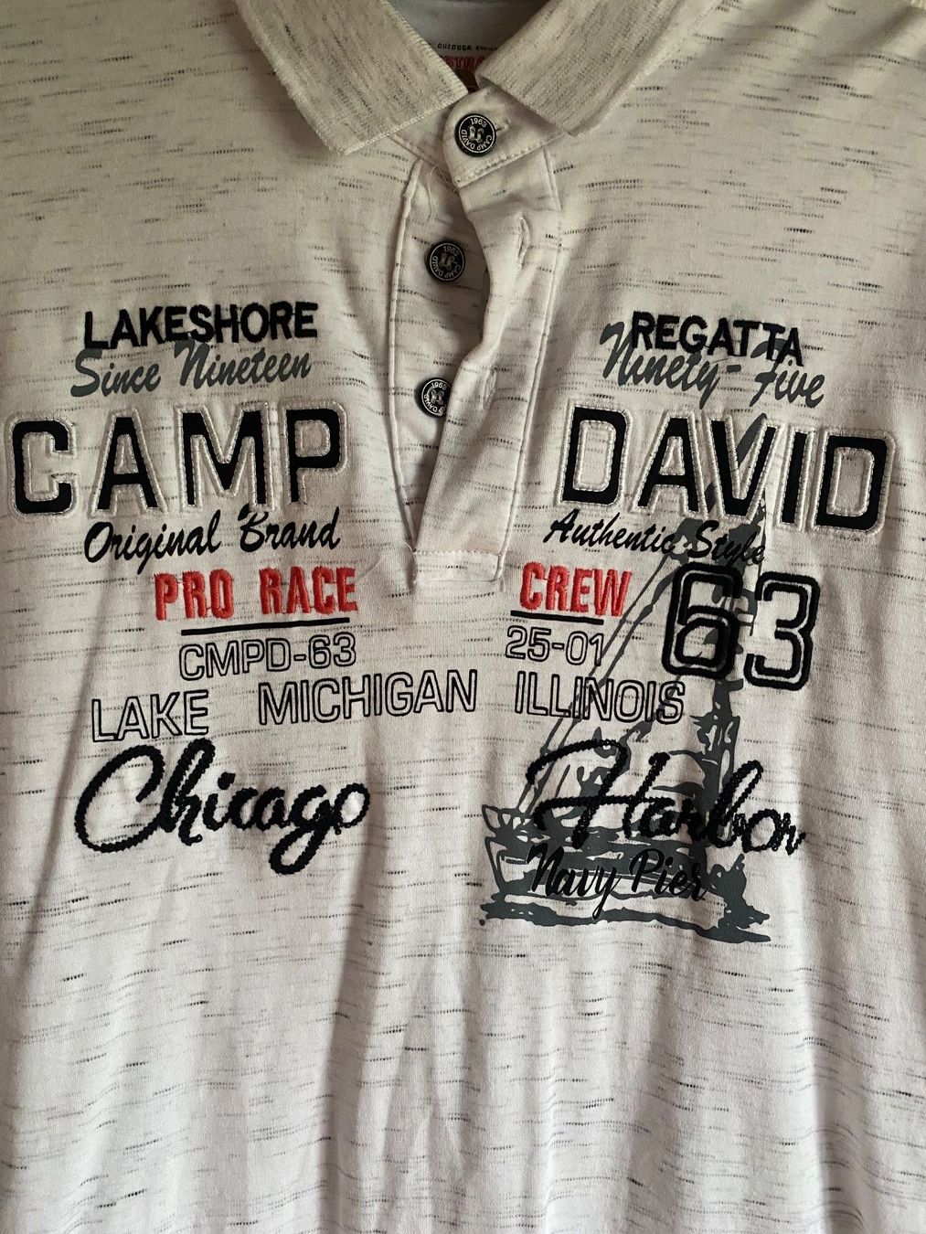 Camp David Magliette Polo: Camp David Poloshirt – Usato da Wilderswil venduto da Guru28 2