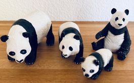 SCHLEICH - Panda Familie 14886 14885 14773