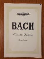 Bach Weihnachtsoratorium, Klavierauszug, Edition Peters,