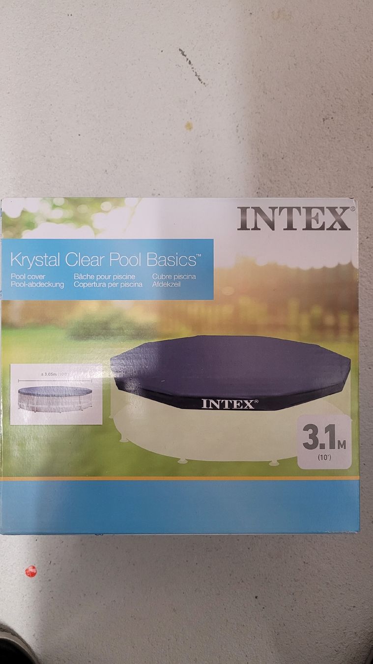 Intex Piscine: Abdeckung für Rundpool, 305cm – Nuovo e nell'imballaggio originale da Hellbühl venduto da the-brain 2