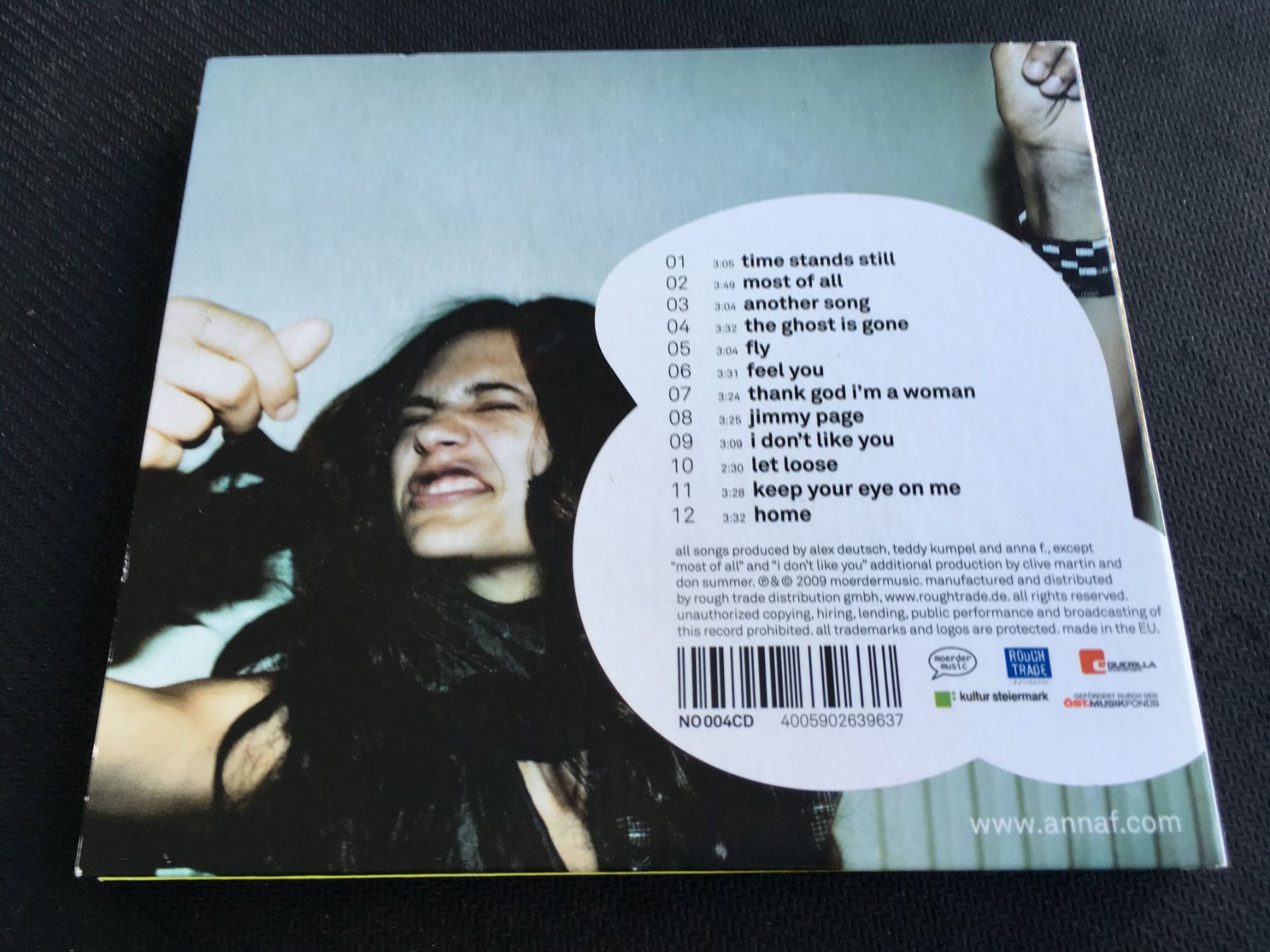 CDs: Anna F. ... for real -CD- – Gebraucht aus St.Gallen von MedienJoe 2