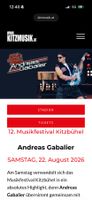 Musikfestival Kitzbühel, Andreas Gabalier