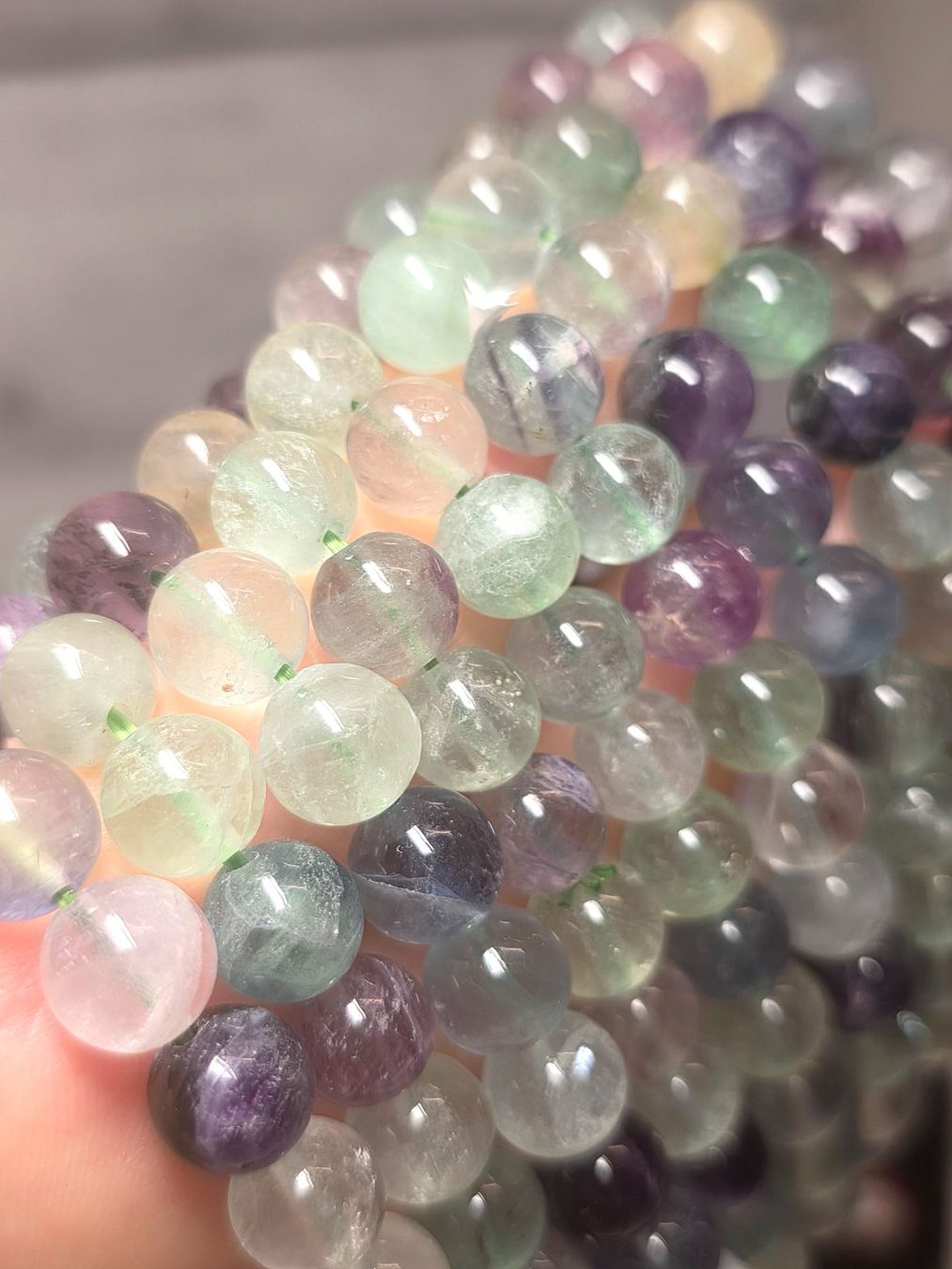 Minerali & Pietre curative: Fluorit Armband – Nuovo e nell'imballaggio originale da Matzingen venduto da Shay_Crystalz 2