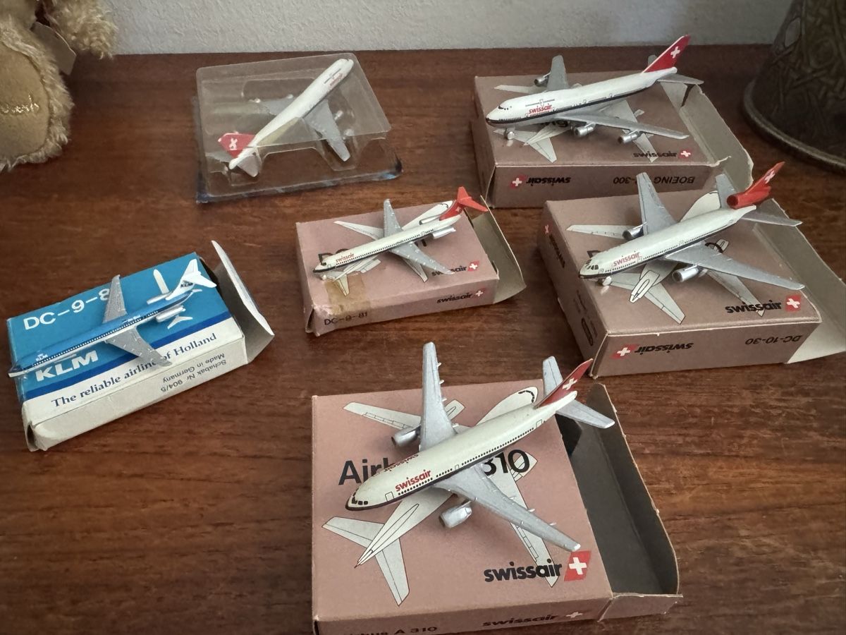 Swissair Kits de montage: Lot petits avions – D'occasion à Vésenaz par Angela.C3 1