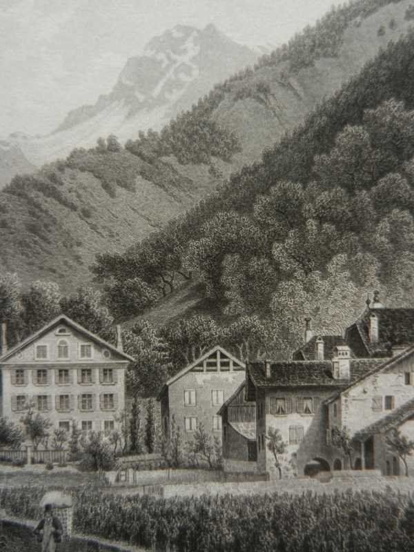 Gravures: Veytaux rocher de Naye – D'occasion à Risch par Rischli15 6