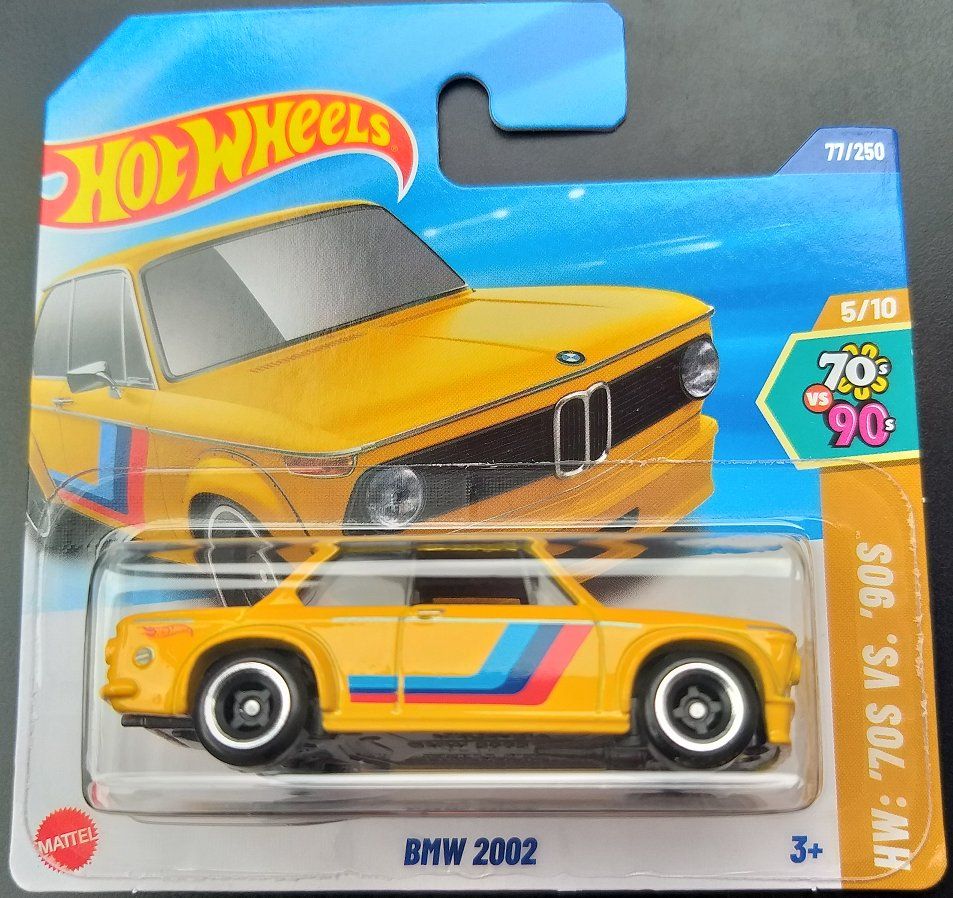 BMW Modellini d'auto: Hot Wheels BMW 2002 – Nuovo e nell'imballaggio originale da Brugg AG venduto da Evilweevil