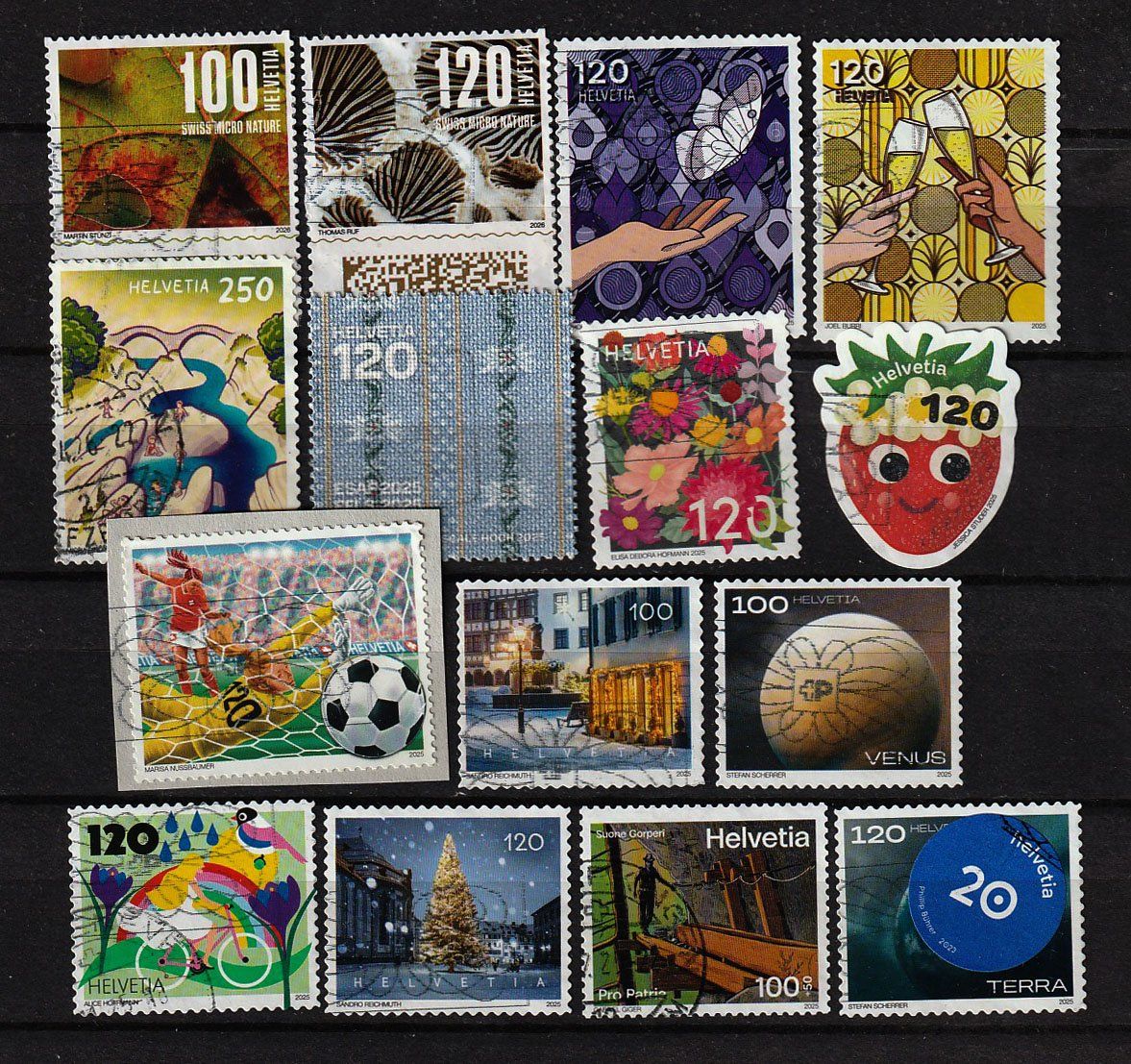 Tous les timbres: 2025 neue Schweizer Briefmarken – D'occasion à Arlesheim par gaugi43