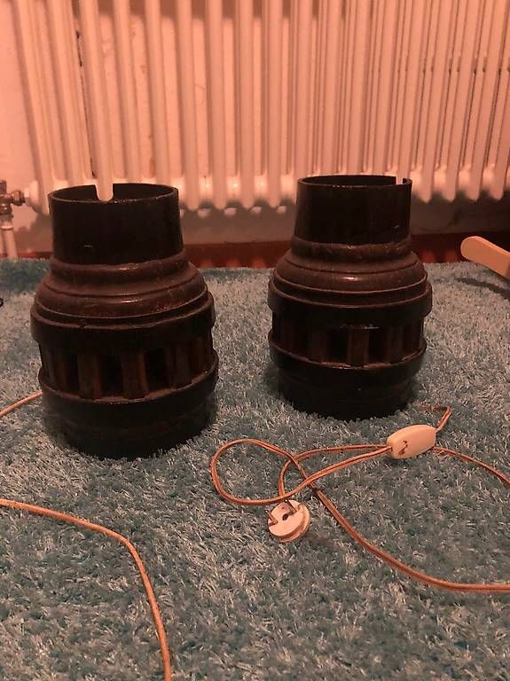Lampen: Alte Antike Radnabe mit Lampe – Gebraucht aus Walterswil SO von som_jbd7 1