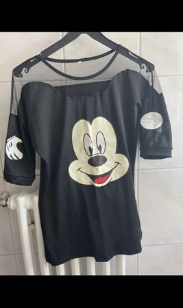 Schwarzes Mickey Mouse Shirt, Grösse M, wie neu! Top!