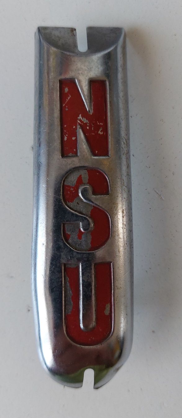 NSU Tutti i ricambio per moto: Emblem Mofa Motorrad NSU Schriftzug – Usato da Schenkon venduto da Elbarto007