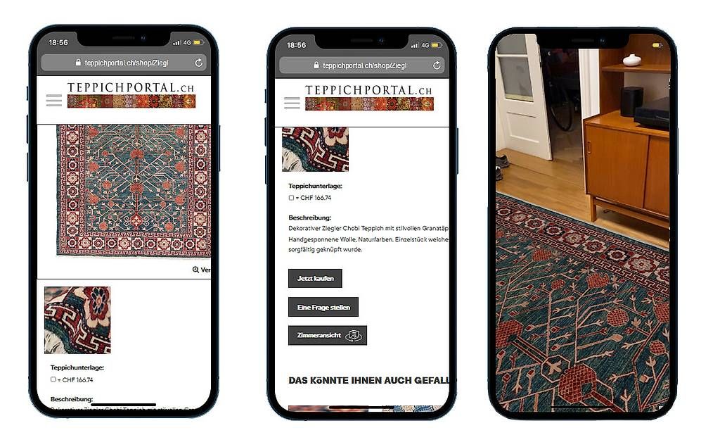 Tapis: Gabbeh  162 x 109 cm – D'occasion à Eglisau par Teppichportal 2