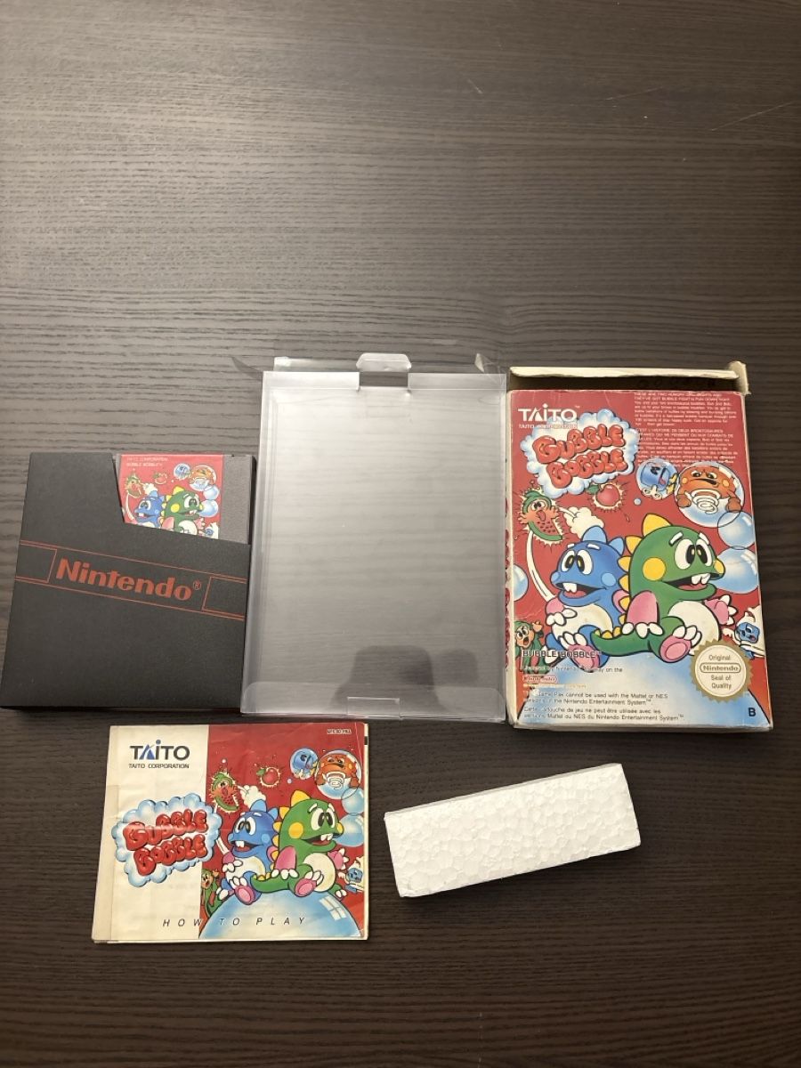 Nintendo Giochi: Jeu Retro Bubble Bobble Nintendo Nes – Usato da Meyrin venduto da did_bqr5 2