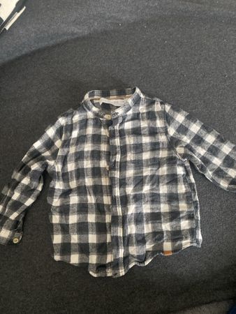 Two Baby Shirt, Size 9-12 Months, Checkered, Top Quality