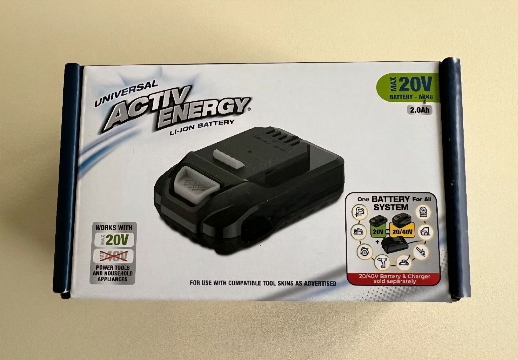 Caricatori & Batterie: 20V Akku Universal – Nuovo e nell'imballaggio originale da Altstätten SG venduto da speed_19993