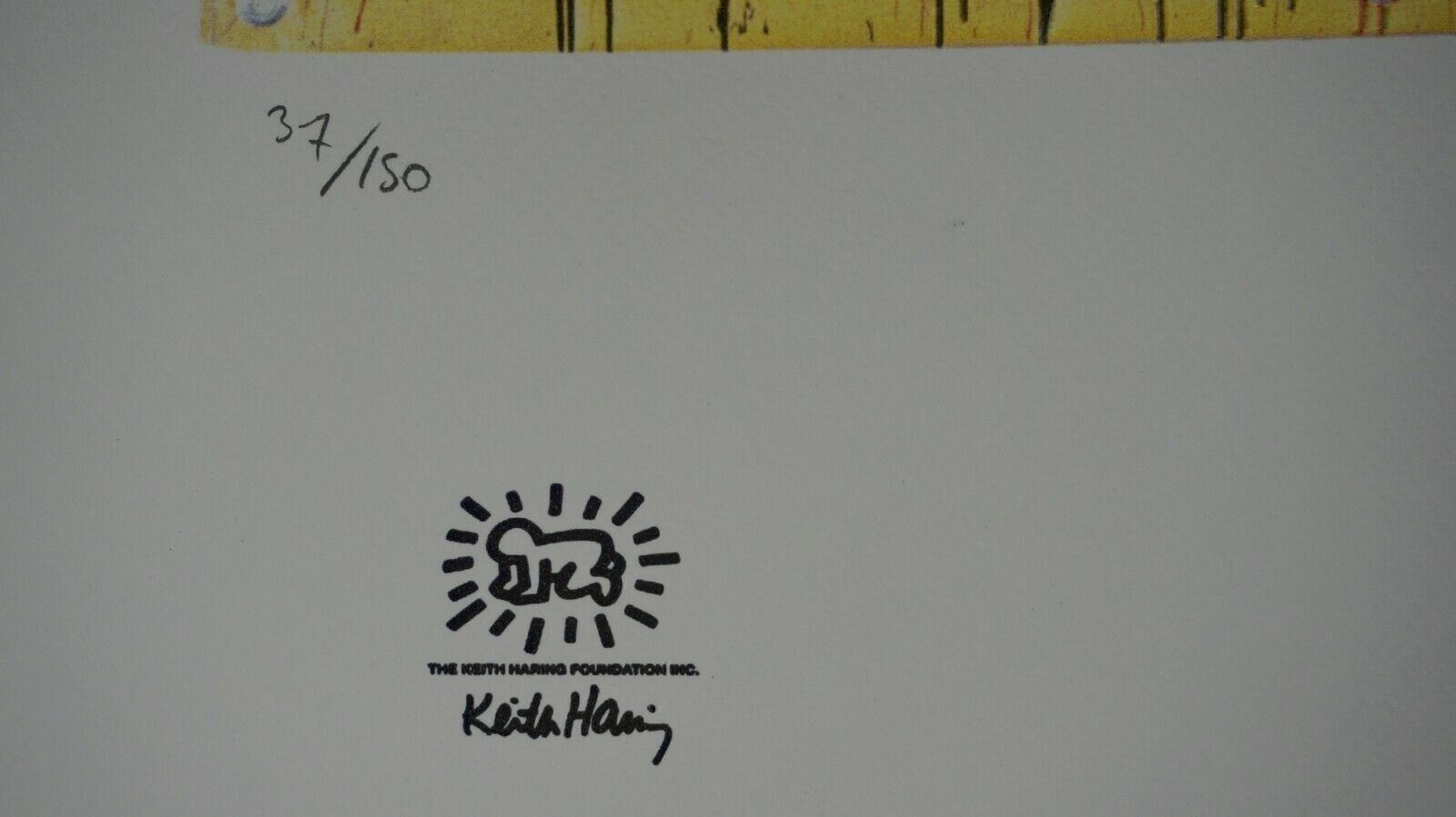 Foto & Immagini: KEITH HARING   HANNUMMERIERT DRUCKSIGNIERT – Usato da Gersau venduto da grafik-kunst 2