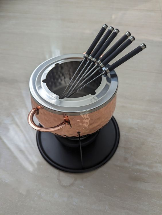Fast wie neues Fondue Chinoise Set. Mit Pastenbrenner (Gebraucht) in ...