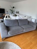 Graues Sofa für 3 Personen