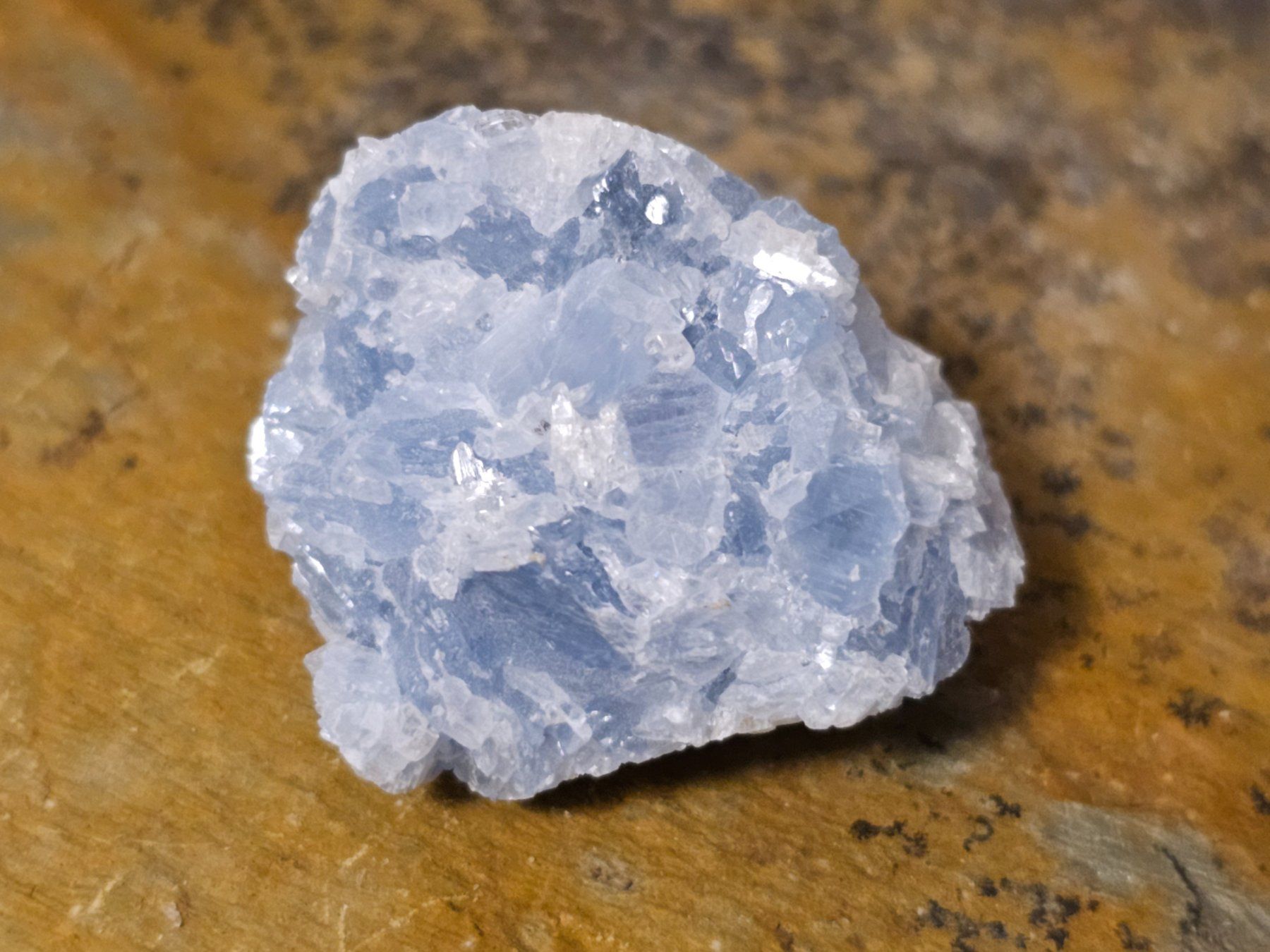 Minerali & Pietre curative: 9gr Calzit Calcith hellblau Heilwasser Kalzit Heilstein – Nuovo (secondo la descrizione) da Riedt b. Erlen venduto da Gottestraene 5