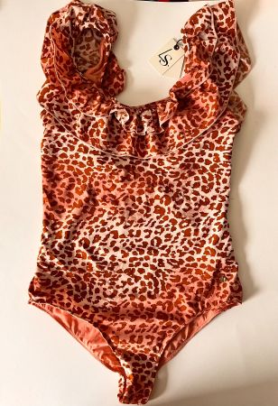 LOVE STORIES Swimclub, Badekleid, Grösse 2 (34), Leoparden
