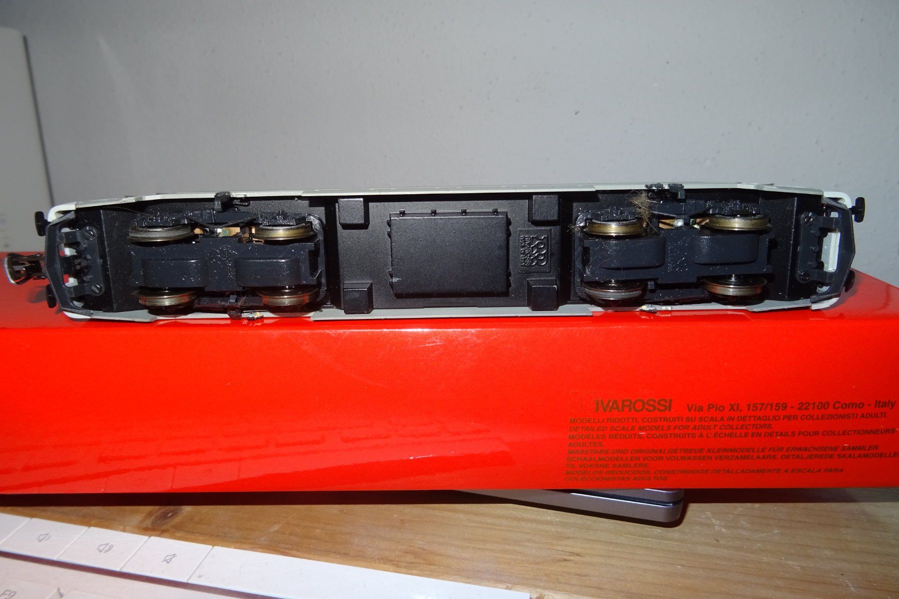 Rivarossi Modelleisenbahnen: Rivarossi E 402 120 FS/1414 – Gebraucht aus Bigorio von hp_41 3