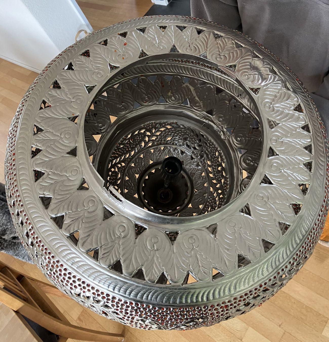 Lampadari & plafoniere: Grosse Marikkanische Pendelleuchte – Usato da Wolfwil venduto da Verbenia 4