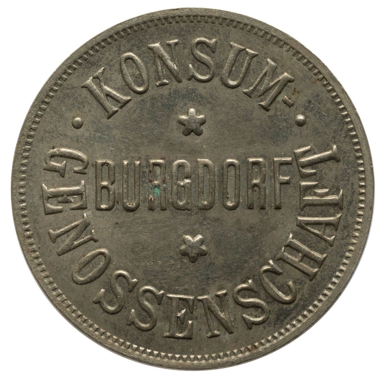 Medaglie: Konsumverein 2 Fr. Burgdorf – Usato da Rotkreuz venduto da Swiss-Coins 1