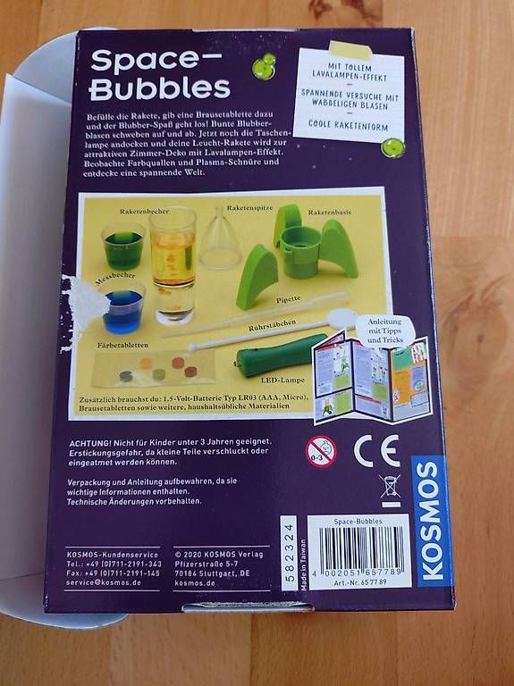 Giochi: Kosmos Space Bubbles! Inhalt Neu! – Nuovo e nell'imballaggio originale da Adliswil venduto da Yokozok 1