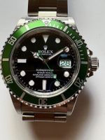 ROLEX Submariner Ref:16610-LN/Kermit-LV,Lünette Black u.Grün