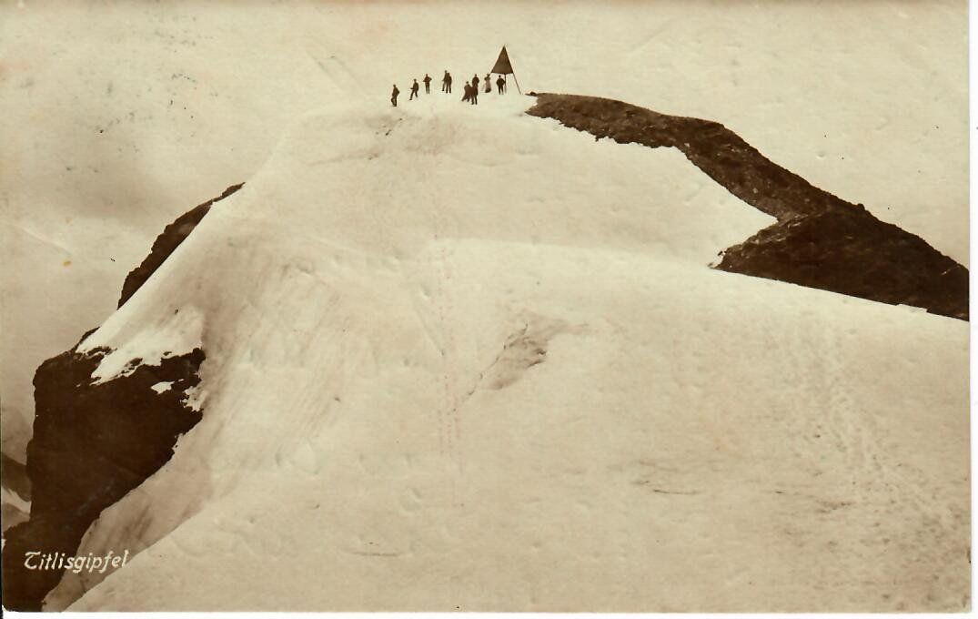 Ansichtskarten: Titlisgipfel  1919 – Gebraucht aus Hochdorf von Ziegel-16