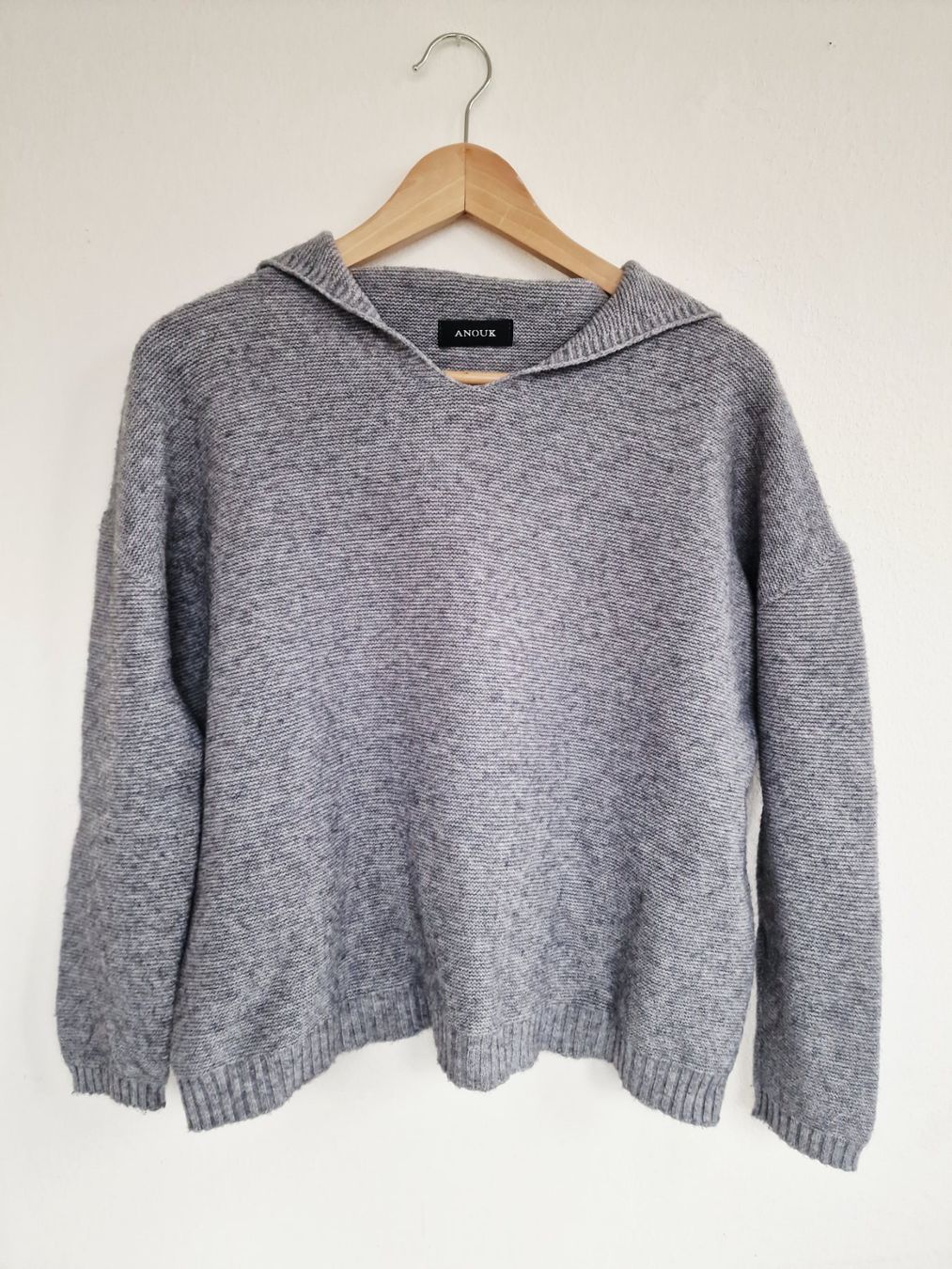 Anouk Maglioni & Felpe: Kuscheliger Damen Kapuzen Pullover Anouk Gr. S Grau – Usato da Hallau venduto da CHACLA