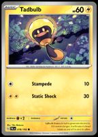 Pokémon Tadbulb 078/193   EN SV02 Paldea Evolved