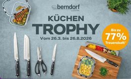 4 volle Sammelkarte mit80 Marke  Berndorf Küchen Trophy Coop