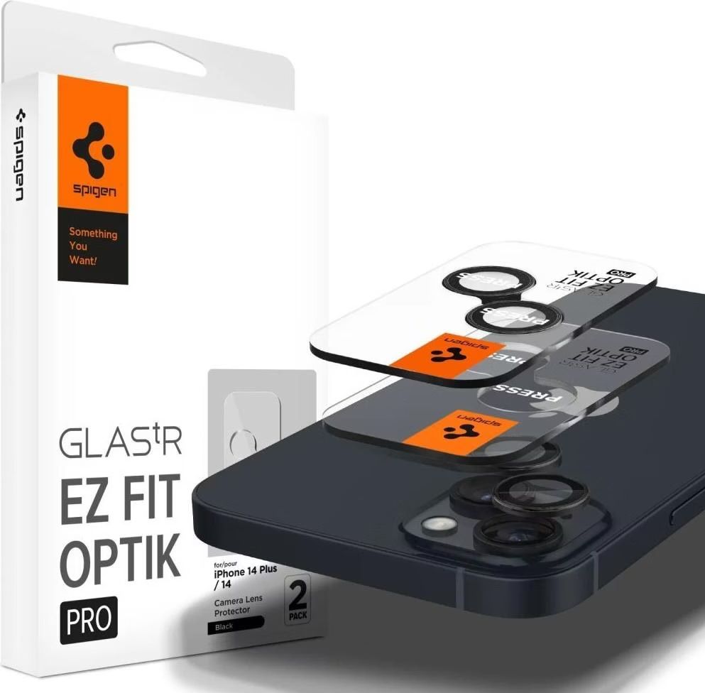 Telefoni cellulari / Smartphones: SPIGEN iPhone 14/14 + Linsen GLAS EZfitOPTIKPRO Abdeckungen – Nuovo e nell'imballaggio originale da Bex venduto da jqu_fnk6 6