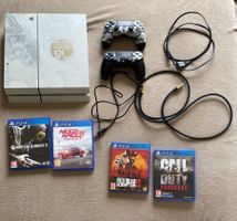 Sony PlayStation 4 Destiny Edition + 2 Controller & 4 Spiele